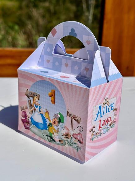 Caixa Maleta da Alice no País das Maravilhas