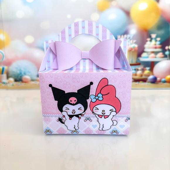 Caixa Maleta My Melody e Kuromi