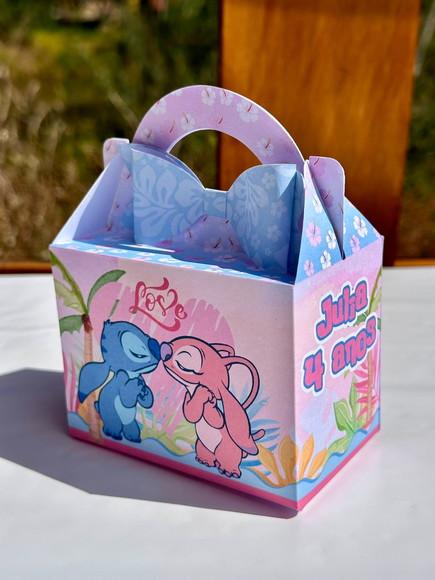 Caixa Maleta Stitch e Angel