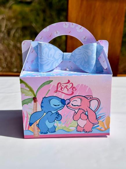Caixa Maleta Stitch e Angel