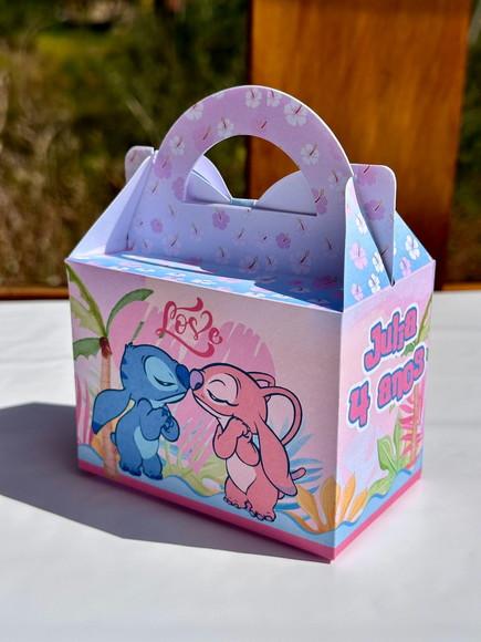 Caixa Maleta Stitch e Angel