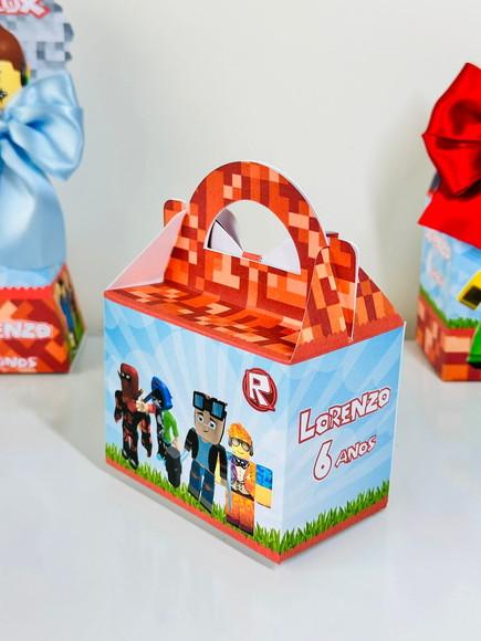 Caixa Maleta Tema Roblox