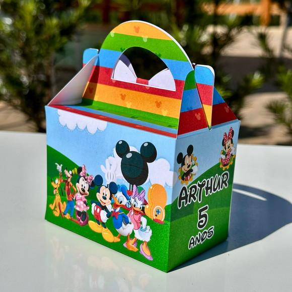 Caixa Maleta Turma do Mickey