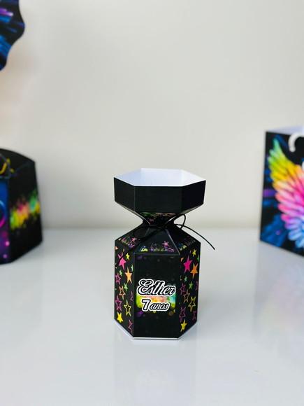Caixa Meia Bala de Neon