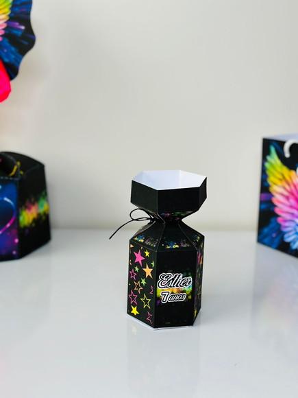 Caixa Meia Bala de Neon