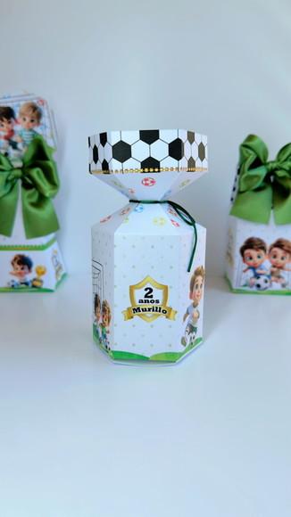 Caixa Meia Bala Futebol Baby