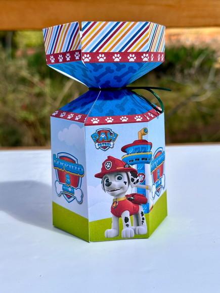 Caixa Meia Bala Patrulha Canina