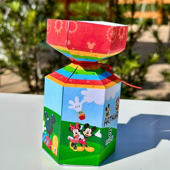 Caixa Meia Bala Turma do Mickey