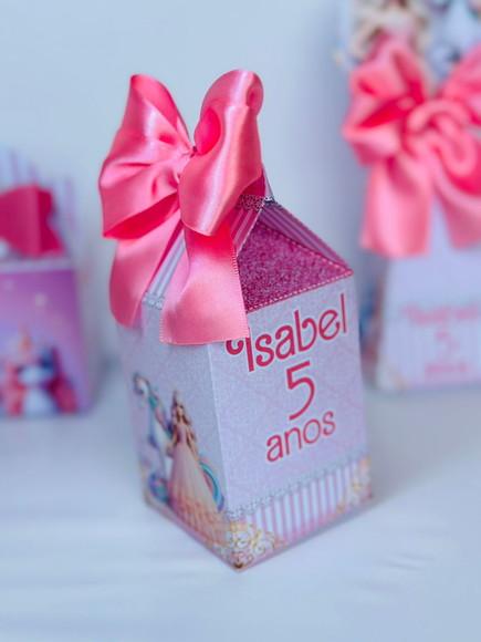 Caixa Milk da Barbie Unicornio