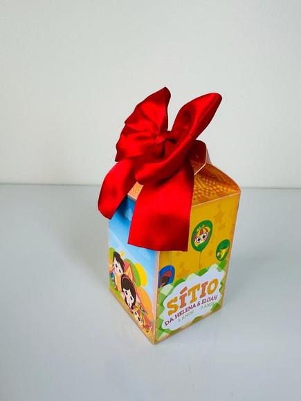 Caixa Milk do Sítio do Pica Pau Amarelo