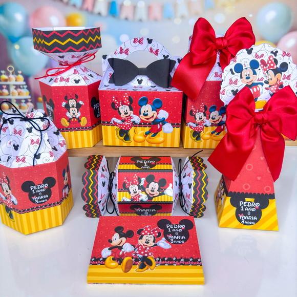 Caixa Milk Mickey e Minnie