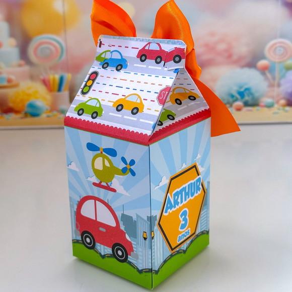 Caixa Milk Meios de Transportes
