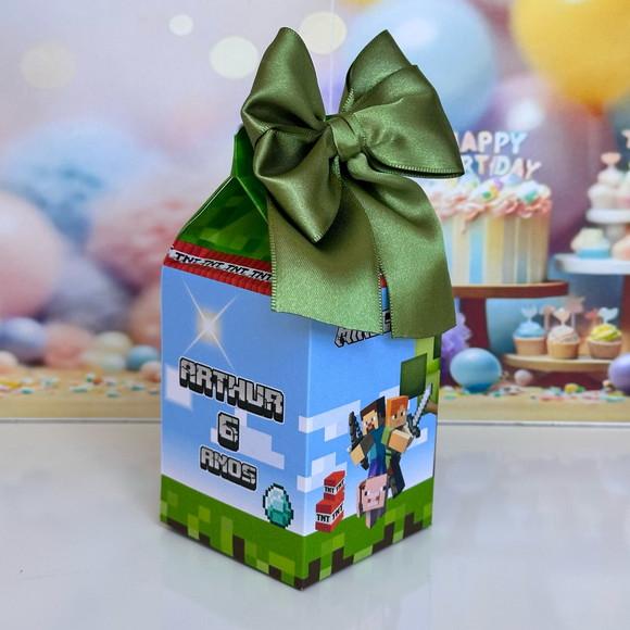 Caixa Milk Minecraft