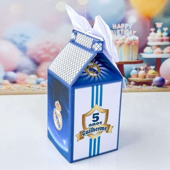 Caixa Milk para Festa do Real Madrid.