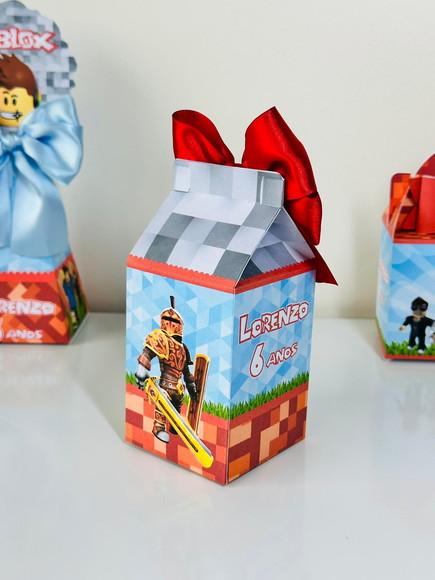 Caixa Milk Tema Roblox