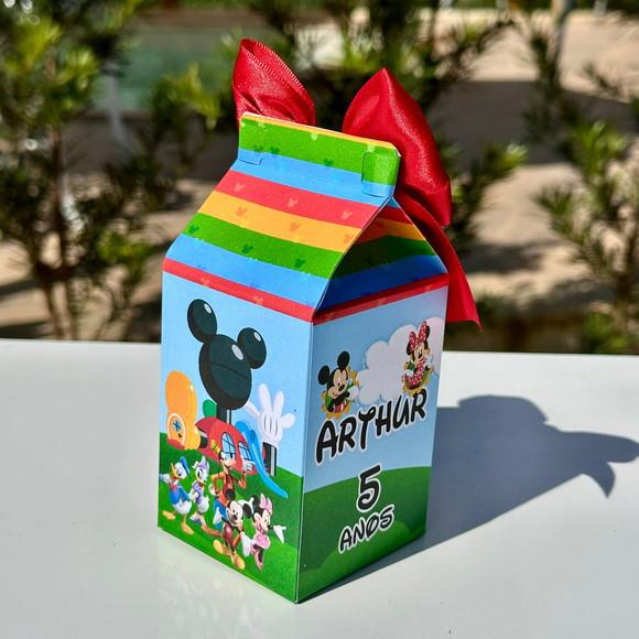 Caixa Milk Turma do Mickey
