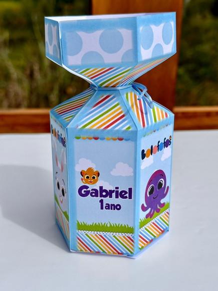 Caixa Modelo Meia Bala Bolofofos