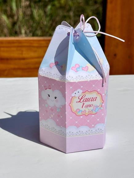 Caixa Modelo Saquinho Chuva de Amor