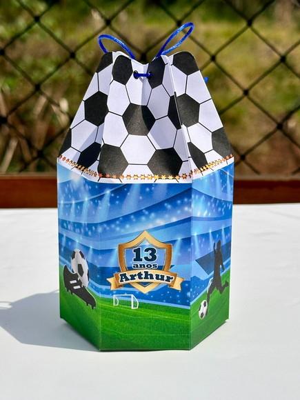 Caixa Modelo Saquinho de Futebo