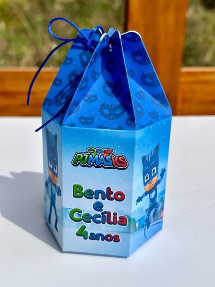 Caixa Modelo Saquinho Pj Mask