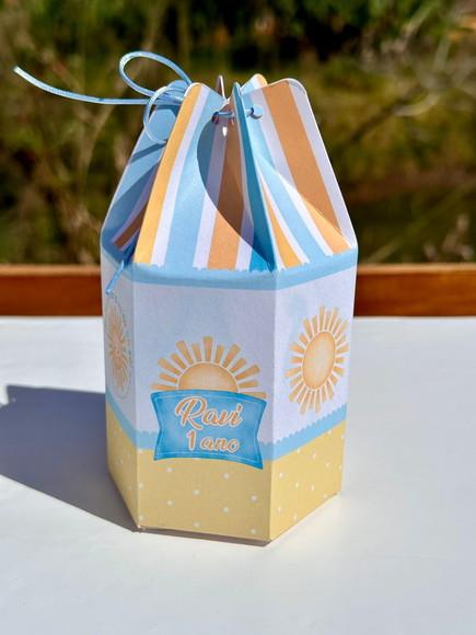 Caixa Modelo Saquinho Raios de Sol