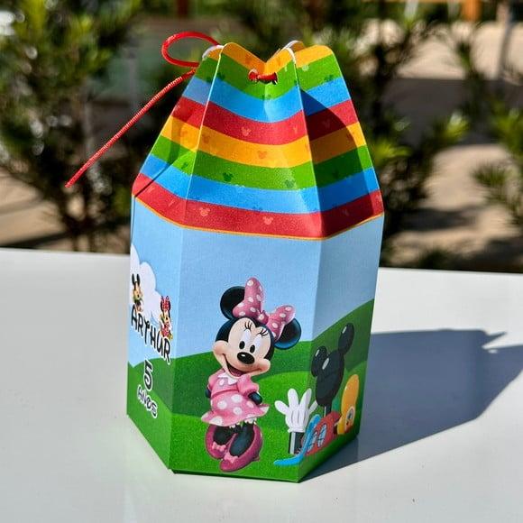 Caixa Modelo Saquinho Turma do Mickey