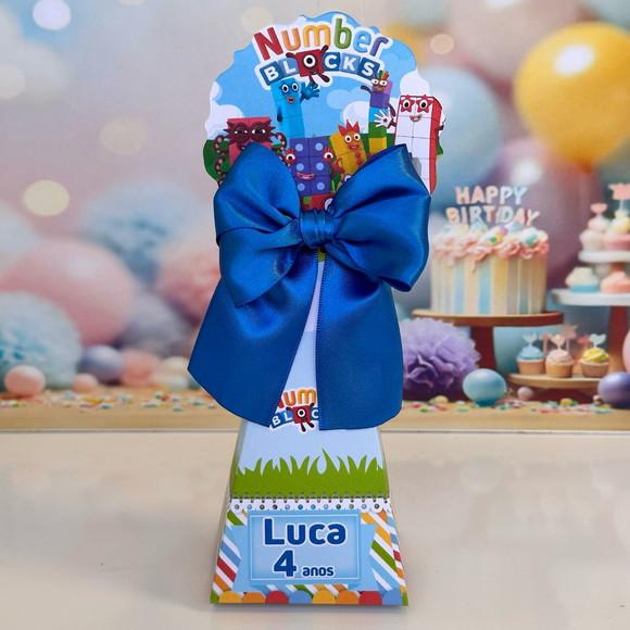 Caixa Pirâmide / Cone Numberblocks