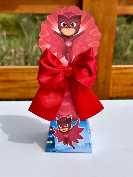 Caixa Pirâmide / Cone Pj Mask