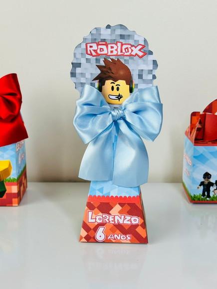 Caixa Pirâmide / Cone Tema Roblox