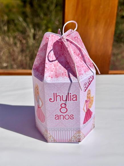 Caixa Saquinho da Barbie