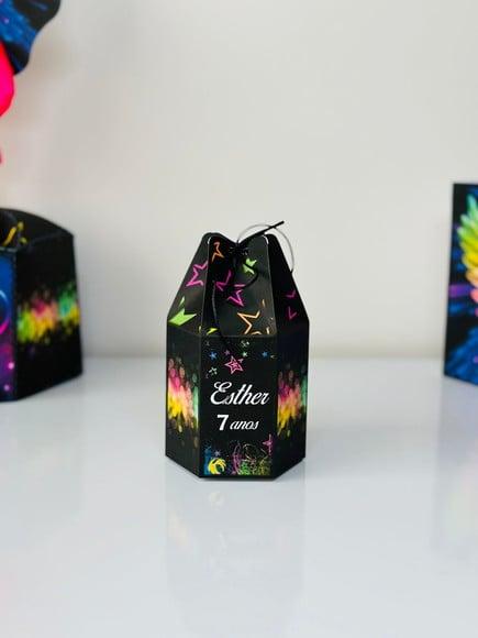 Caixa Saquinho de Neon