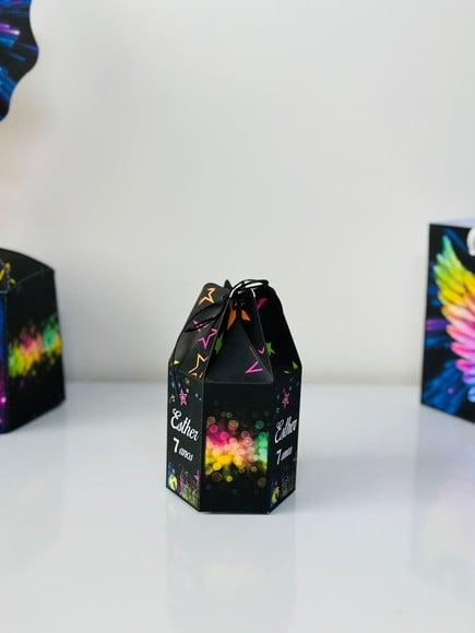 Caixa Saquinho de Neon
