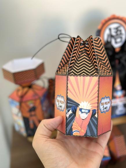 Caixa Saquinho do Naruto