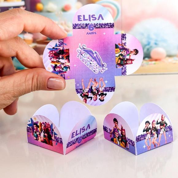 Forminhas de Doce Guerreiras do K-pop