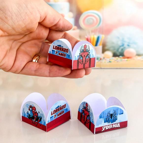 Forminhas de Doce Homem Aranha