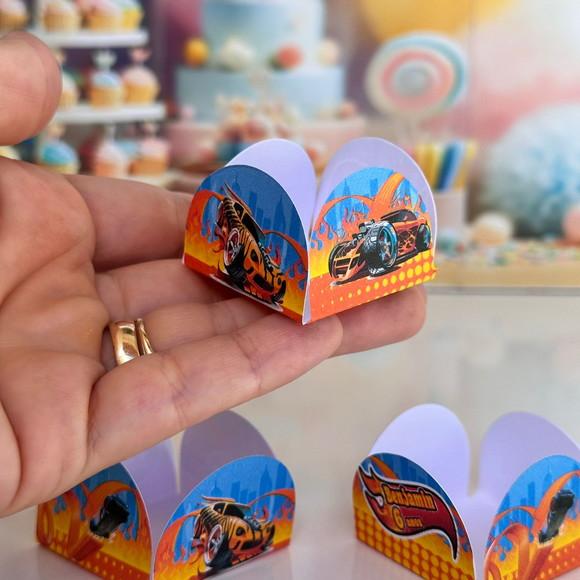 Forminhas de Doce Hot Wheels
