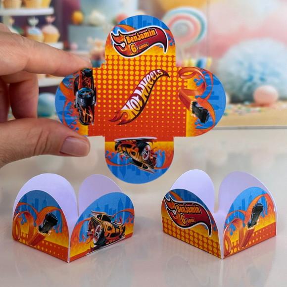Forminhas de Doce Hot Wheels