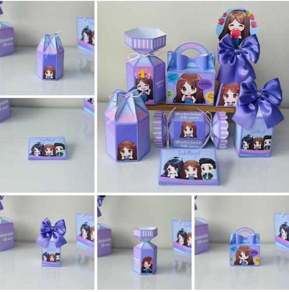 Kit 105 Caixas da Minegirl