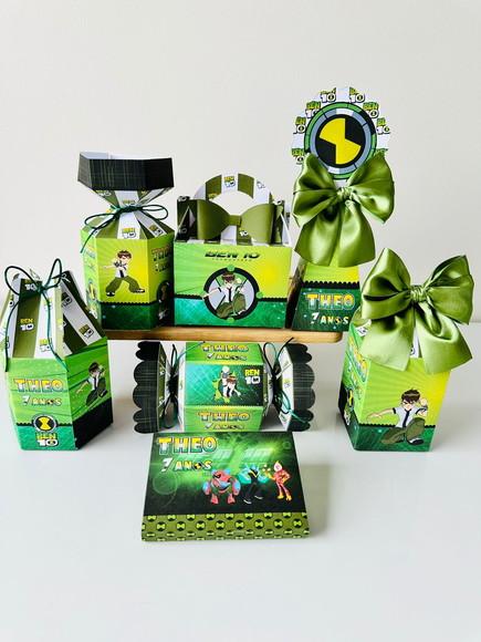 Kit 105 Caixas do Ben 10