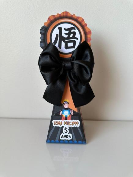 Kit 105 Caixas para Festa do Naruto