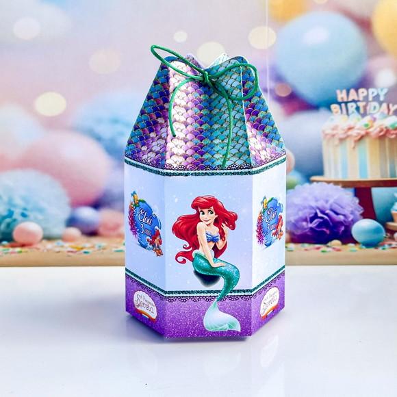 Kit 21 Caixas Ariel/pequena Sereia