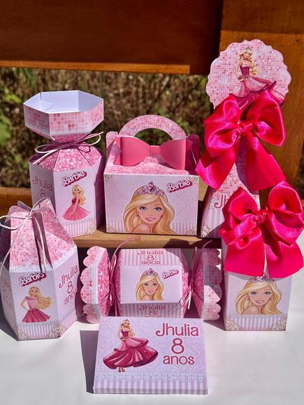 Kit 21 Caixas da Barbie