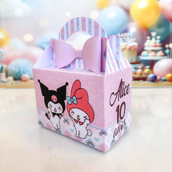 Kit 21 Caixas da My Melody e Kuromi
