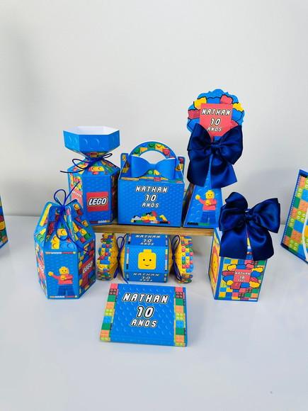 Kit 21 Caixas do Lego