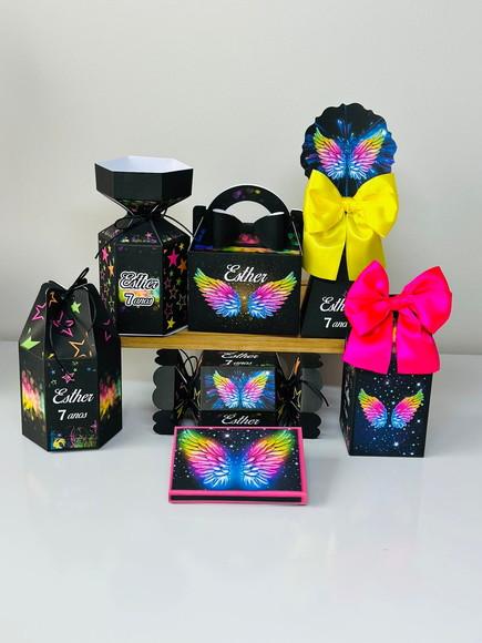 Kit 28 Caixas de Neon