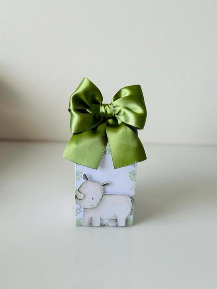 Kit 28 Caixas do Safari em Aquarela com Aplique em 3d.