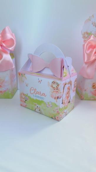 Kit 28 Caixas Tema Jardim das Fadas