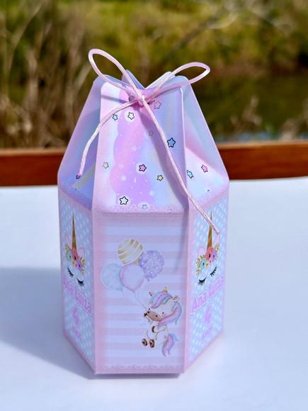 Kit 28 Caixas Unicórnio