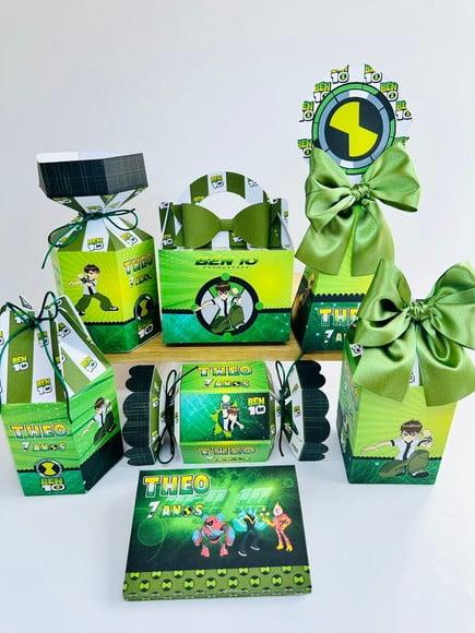 Kit 35 Caixas do Ben 10