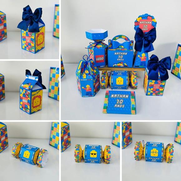 Kit 35 Caixas do Lego